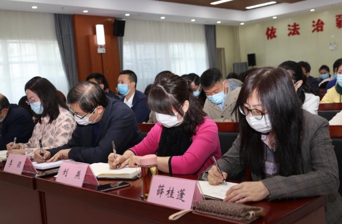 圖為會議現(xiàn)場。（馬少賓 攝）