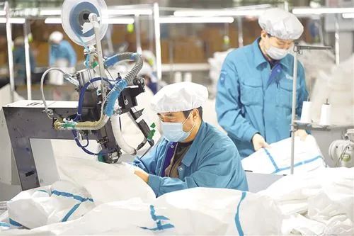 甘肅也能生產(chǎn)防護服了