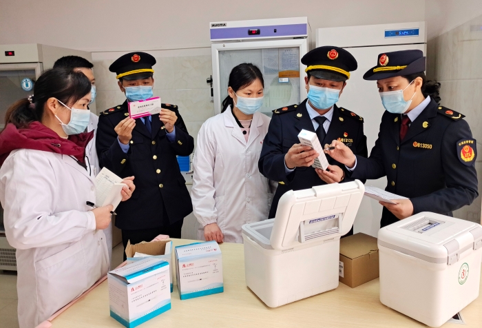 圖為檢查現(xiàn)場(chǎng)。