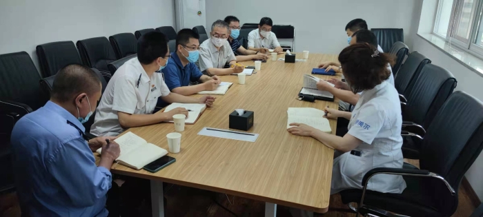 圖為調(diào)研現(xiàn)場(chǎng)。