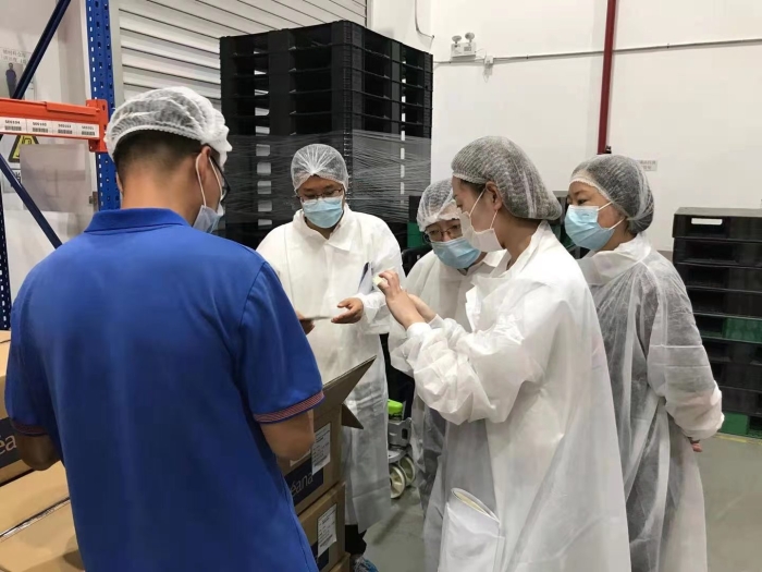 圖為檢查現(xiàn)場。