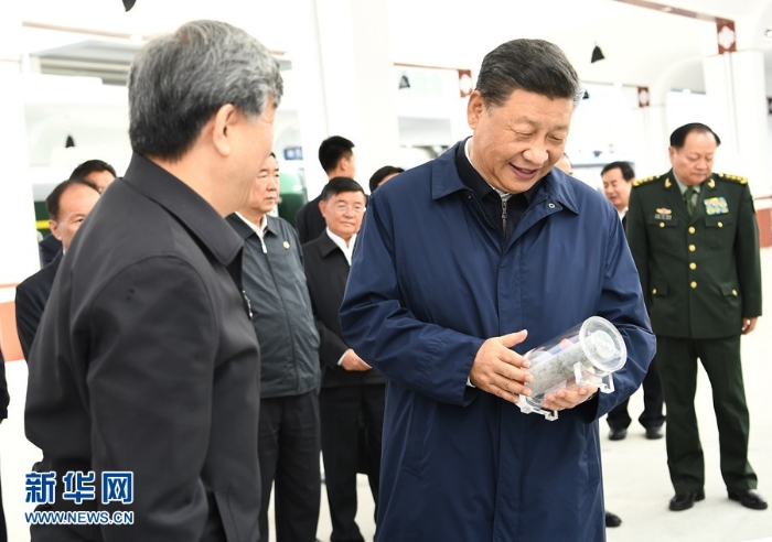 習(xí)近平在西藏考察