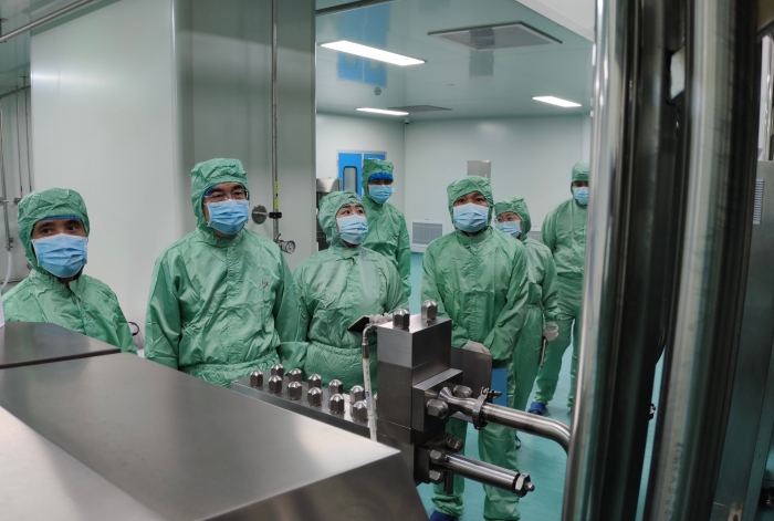 圖為調研現(xiàn)場。