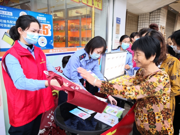 圖為宣傳活動現(xiàn)場。