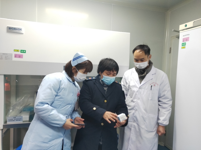 圖為檢查現(xiàn)場。