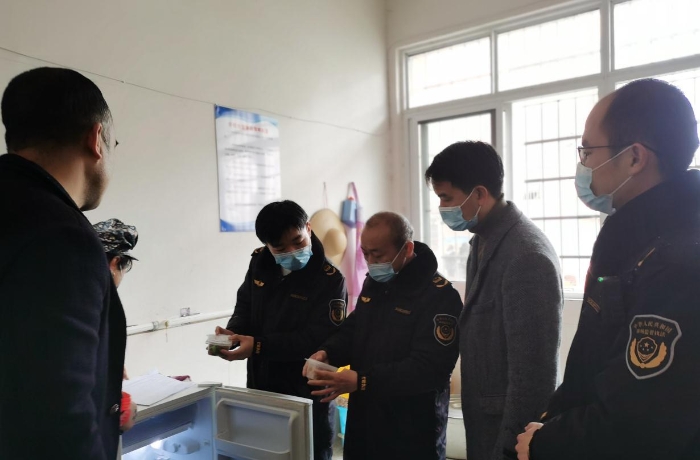 圖為檢查現(xiàn)場(chǎng)