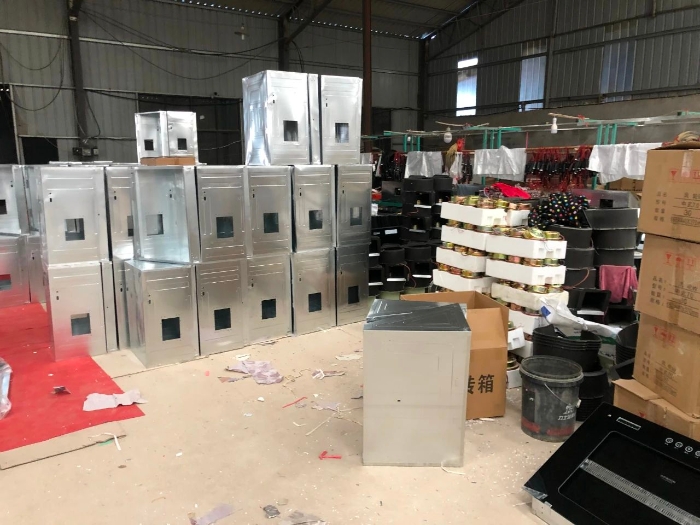 偽劣吸油煙機、燃氣灶生產(chǎn)窩點